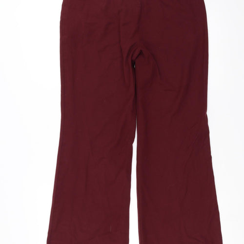 Marks and Spencer Womens Purple   Trousers  Size 12 L30 in