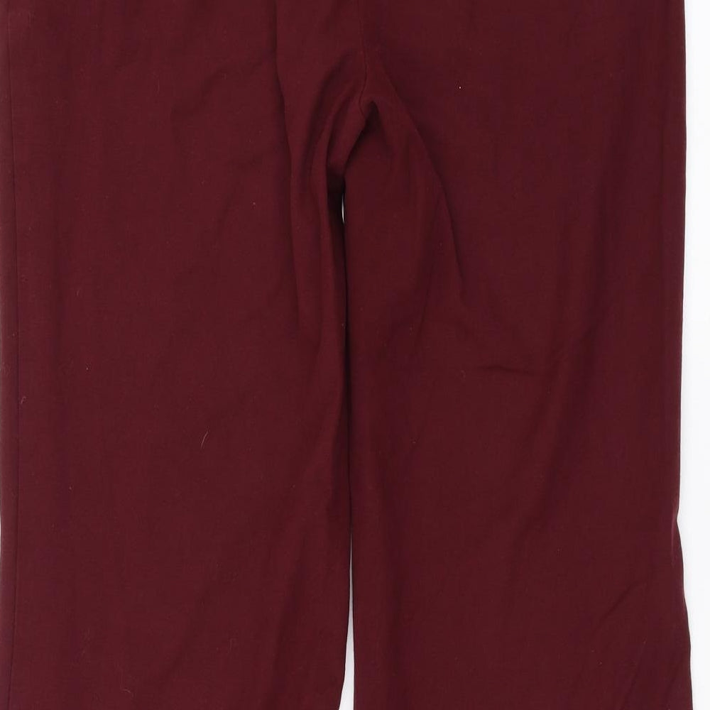 Marks and Spencer Womens Purple   Trousers  Size 12 L30 in