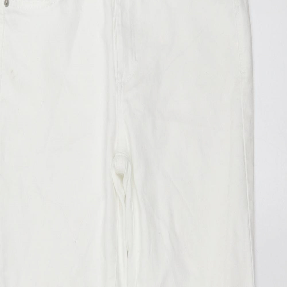 Celebrity Pink Womens White  Denim Skinny Jeans Size 29 in L26 in