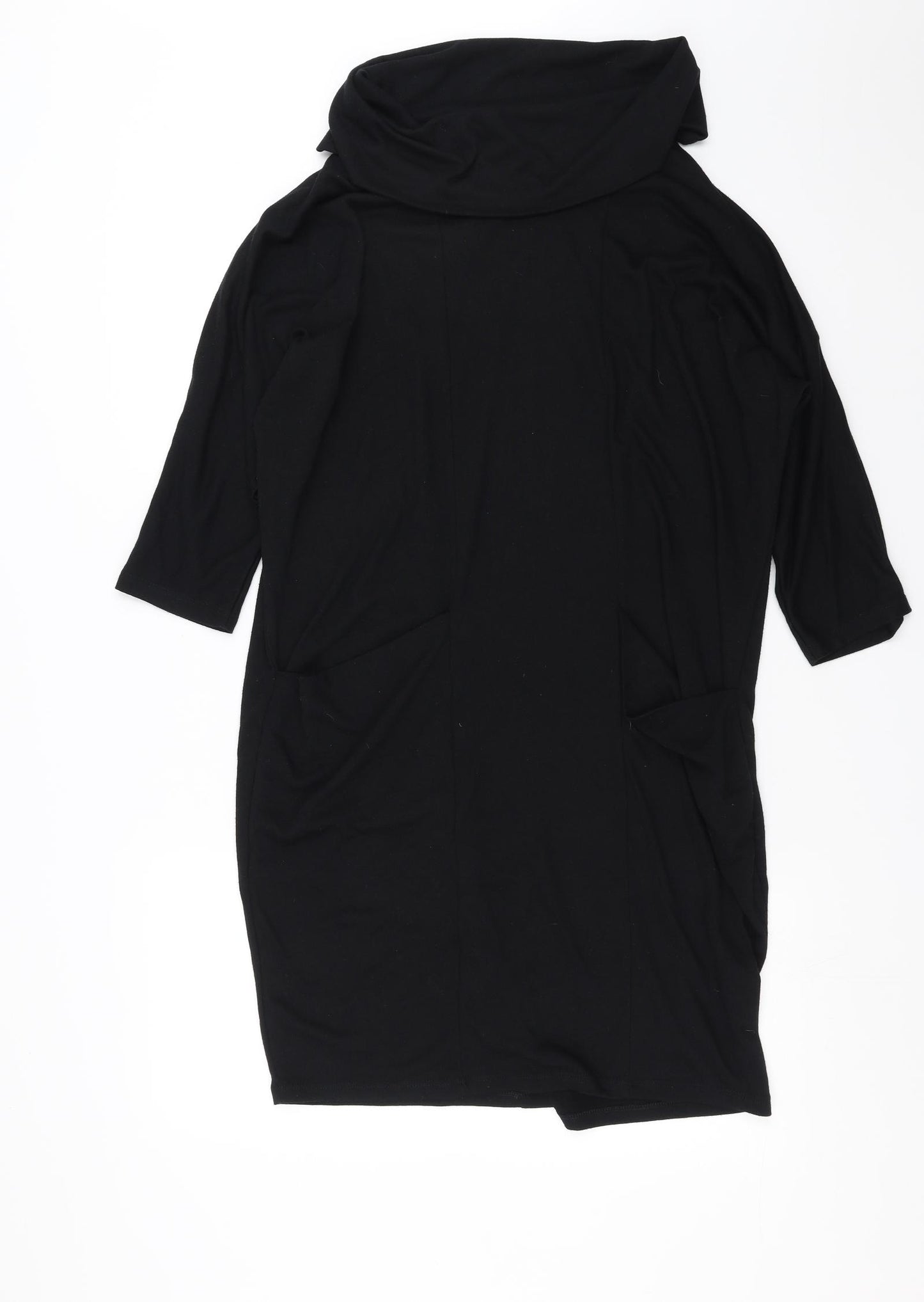 Marks and Spencer Womens Black   Jumper Dress  Size 16