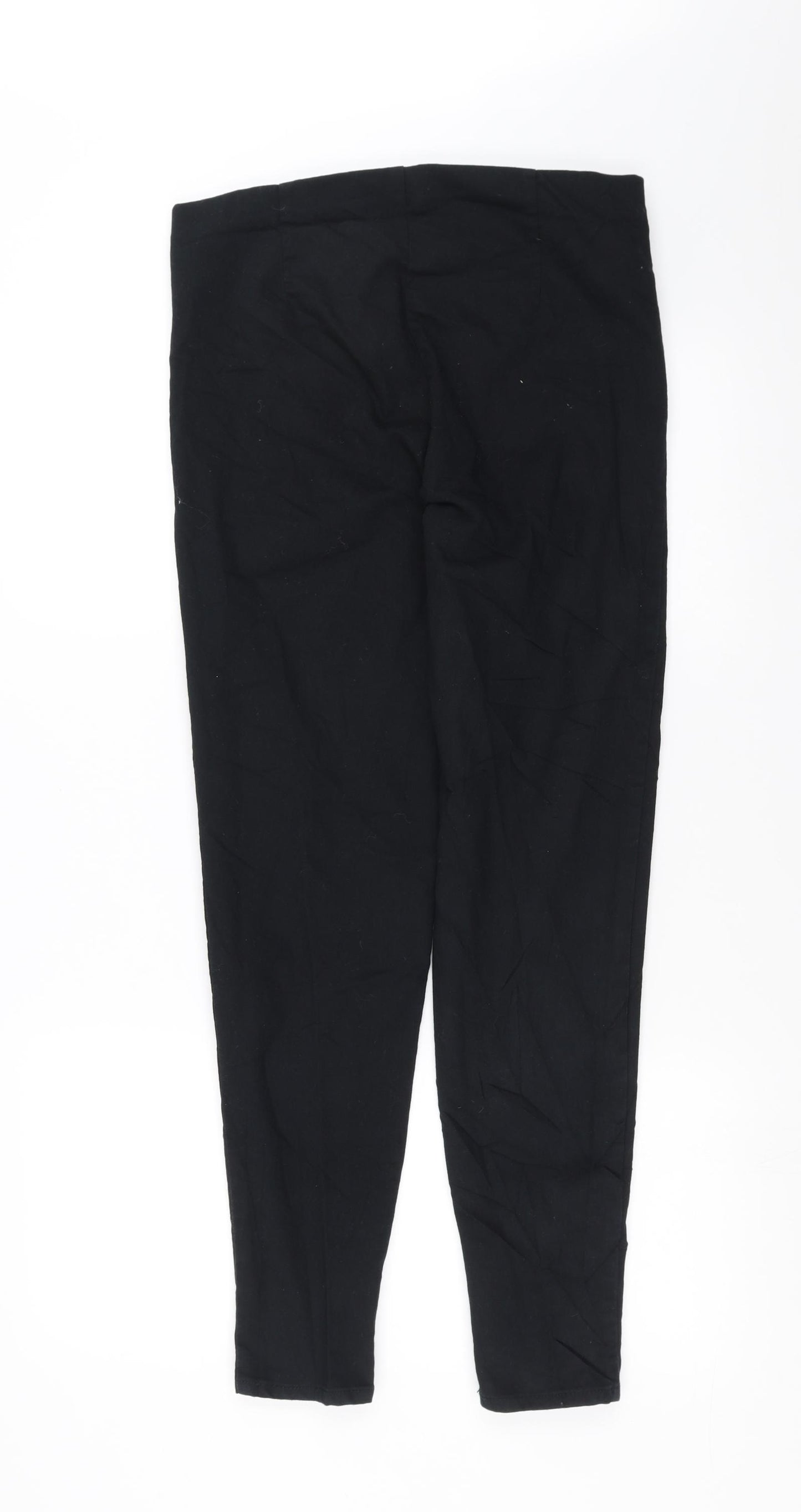 George Womens Black   Trousers  Size 14 L28 in