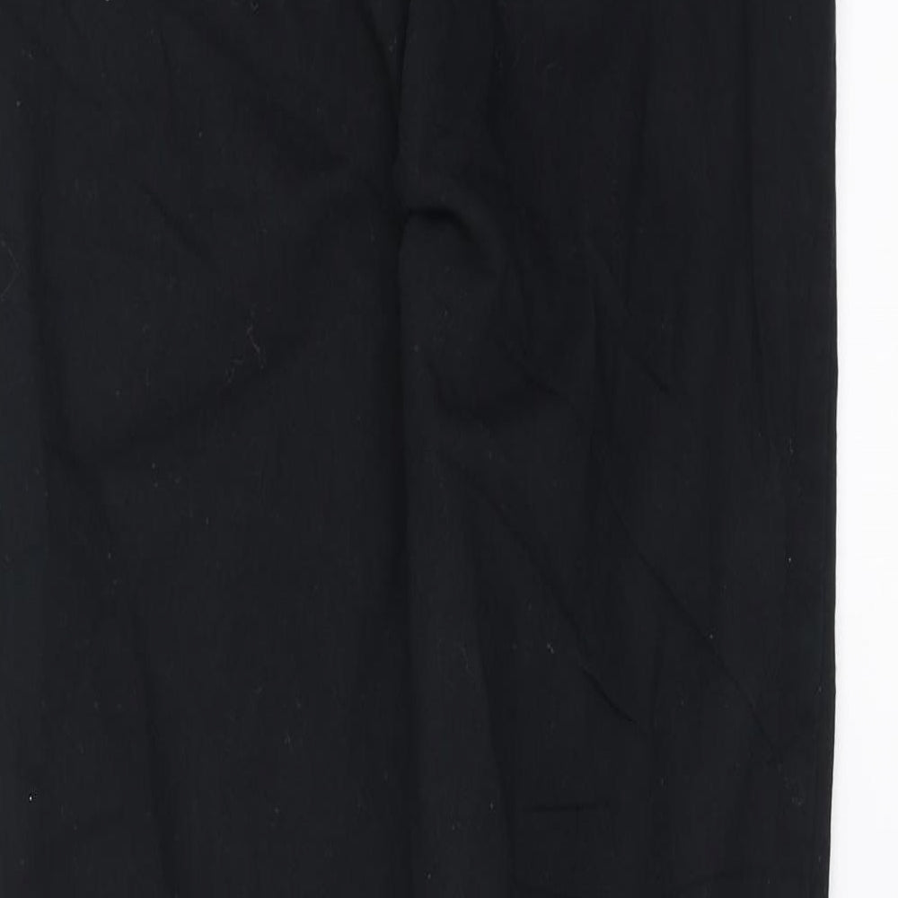 George Womens Black   Trousers  Size 14 L28 in
