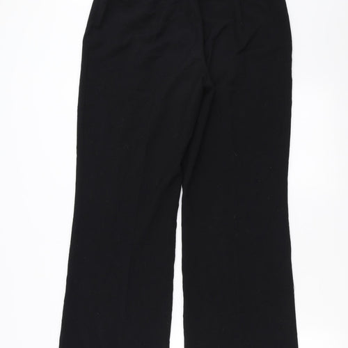 Marks and Spencer Womens Black   Trousers  Size 14 L29 in
