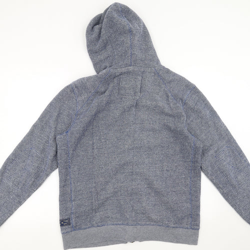 North coast Mens Blue   Full Zip Hoodie Size L