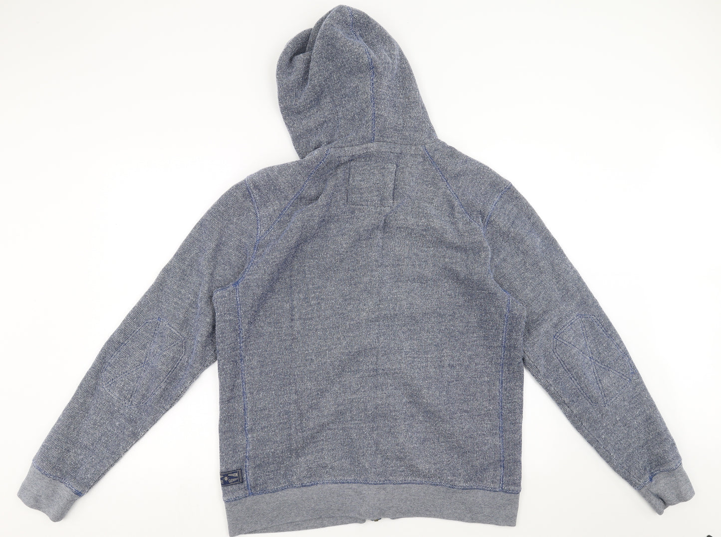 North coast Mens Blue   Full Zip Hoodie Size L