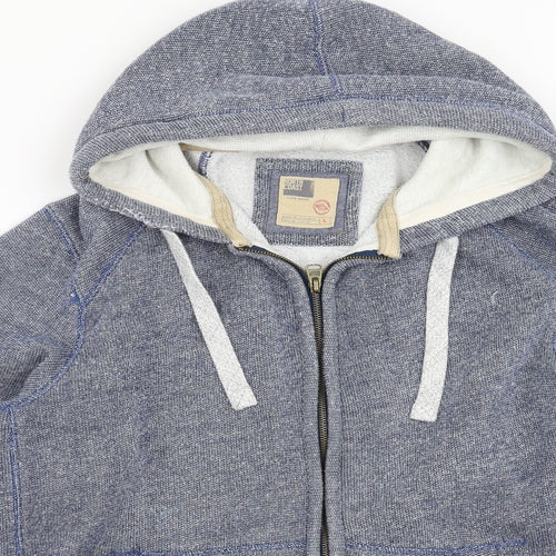North coast Mens Blue   Full Zip Hoodie Size L