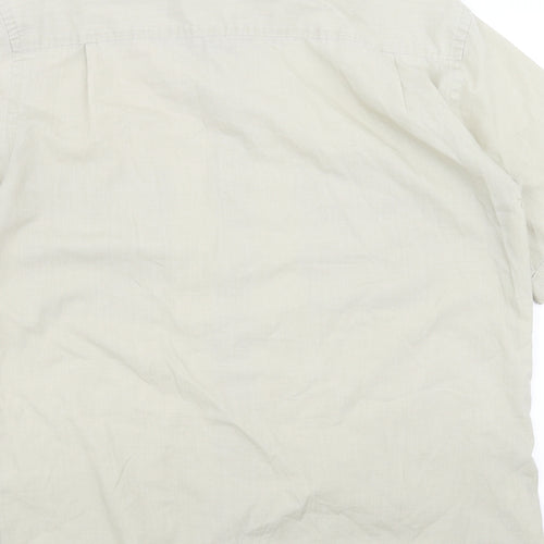 Marks and Spencer Mens Green    Button-Up Size S