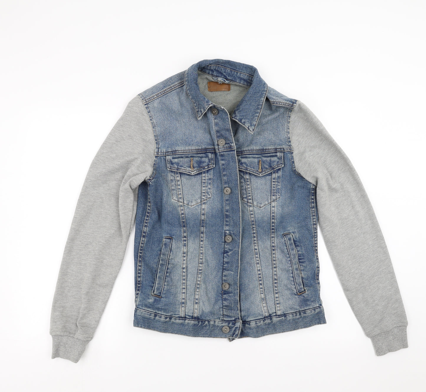ASOS Mens Blue  Denim Jacket  Size S  - sweatshirt sleeves