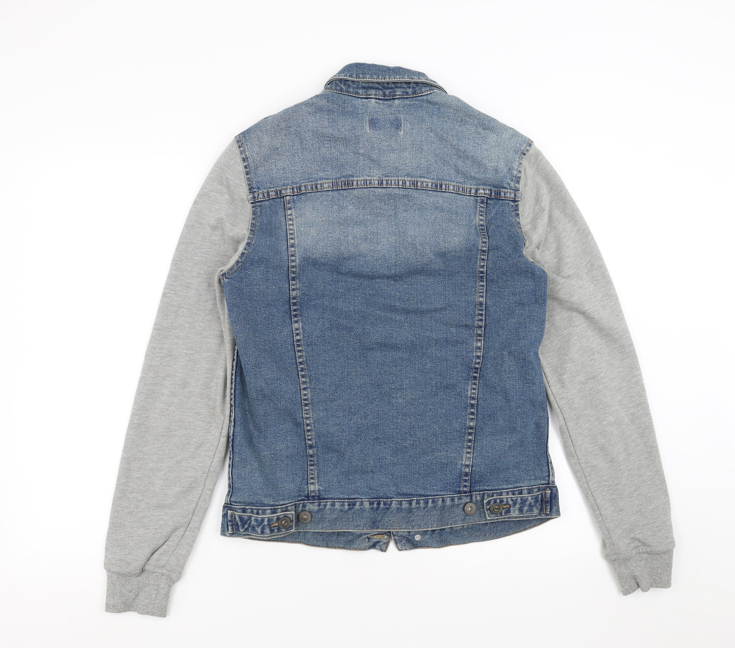 ASOS Mens Blue  Denim Jacket  Size S  - sweatshirt sleeves