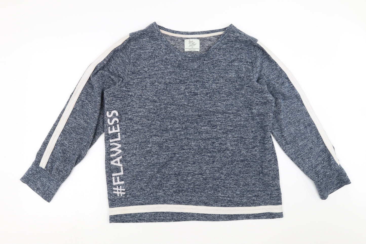 Love to lounge Womens Blue   Pullover Jumper Size L  - loungewear