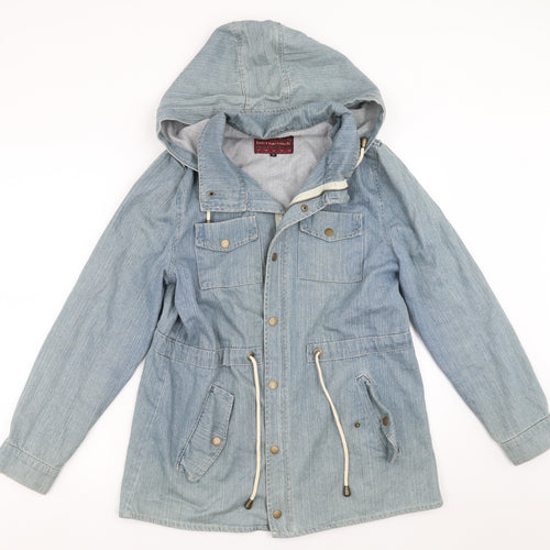 Internationale Womens Blue  Denim Jacket  Size 14