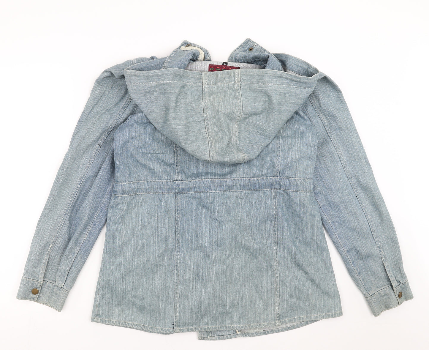Internationale Womens Blue  Denim Jacket  Size 14