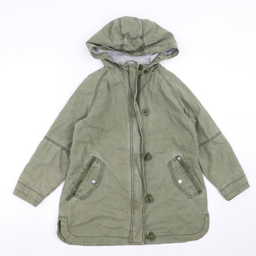 NEXT Girls Green  Denim Jacket  Size 9 Years