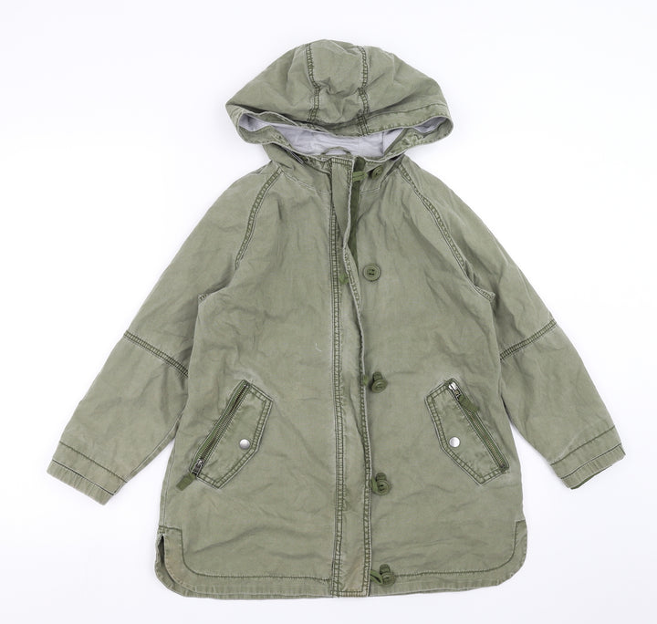 NEXT Girls Green  Denim Jacket  Size 9 Years