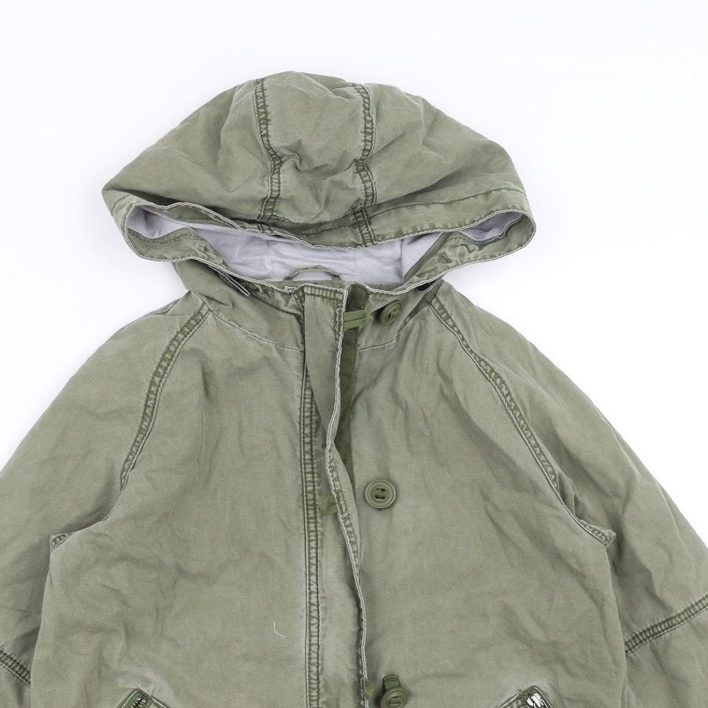 NEXT Girls Green  Denim Jacket  Size 9 Years
