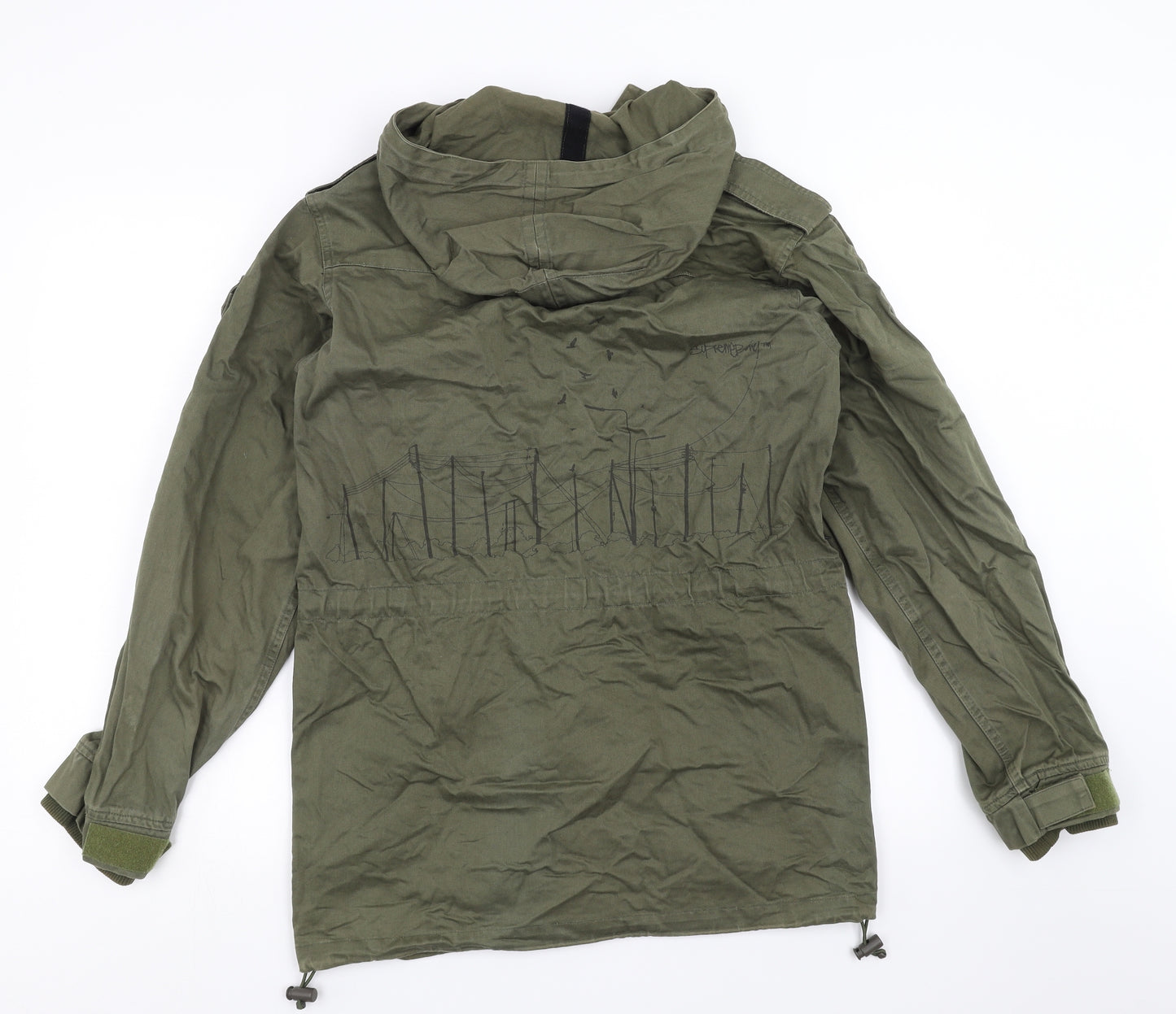 Supremebeing Mens Green   Jacket  Size S