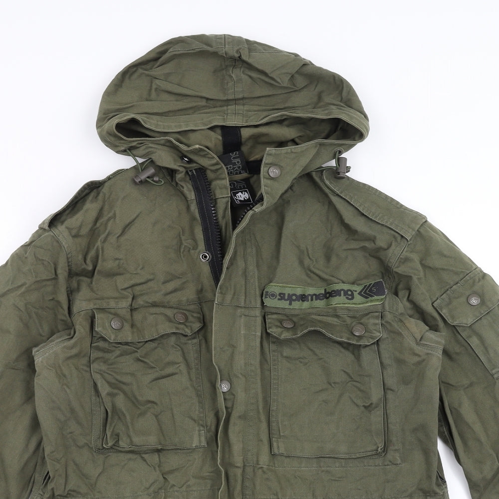 Supremebeing Mens Green   Jacket  Size S