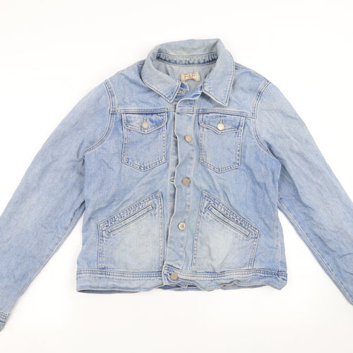 F&F Womens Blue  Denim Jacket  Size 16