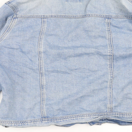 F&F Womens Blue  Denim Jacket  Size 16