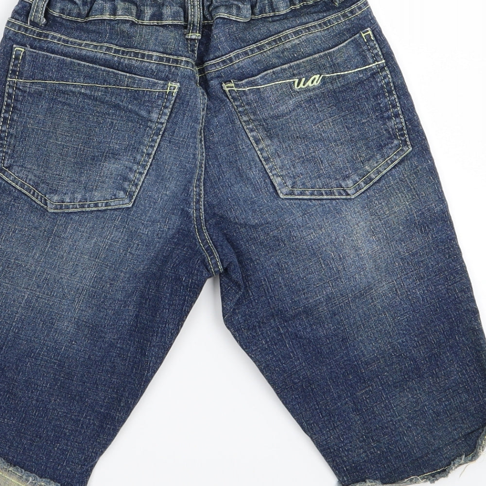 Urban Boys Blue  Denim Cargo Shorts Size 10 Years