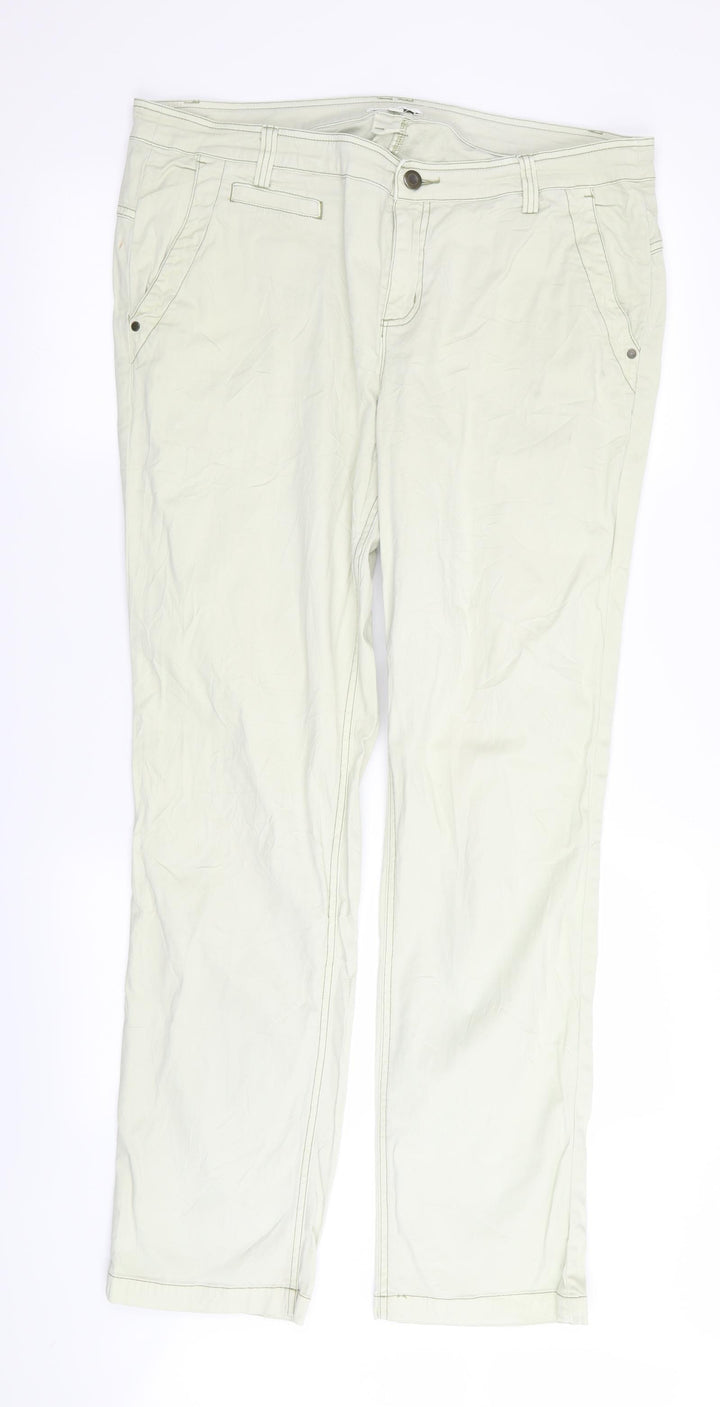 Orvis Womens Green   Straight Jeans Size 14 L31 in