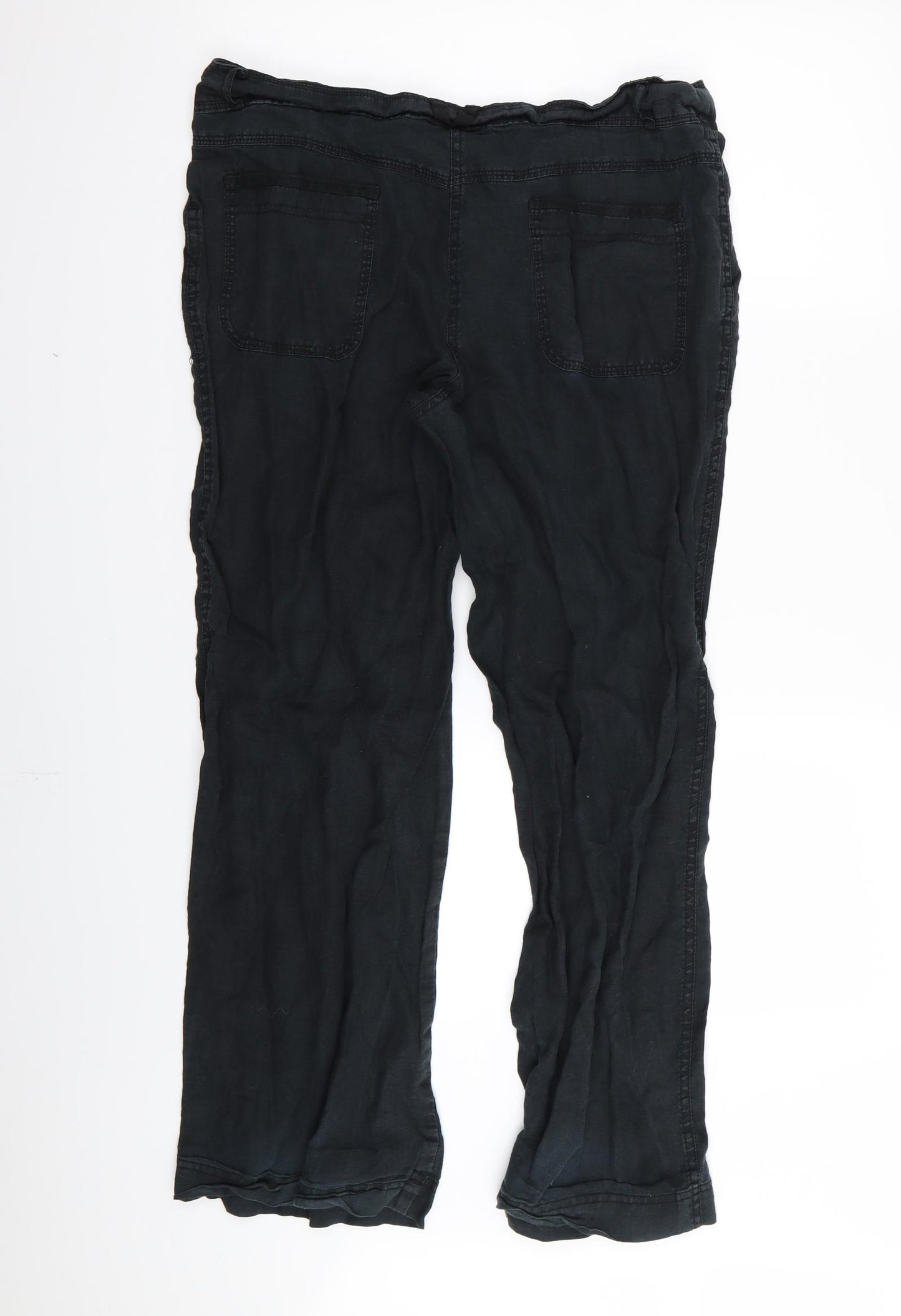 Primark Womens Black   Trousers  Size 14 L28 in