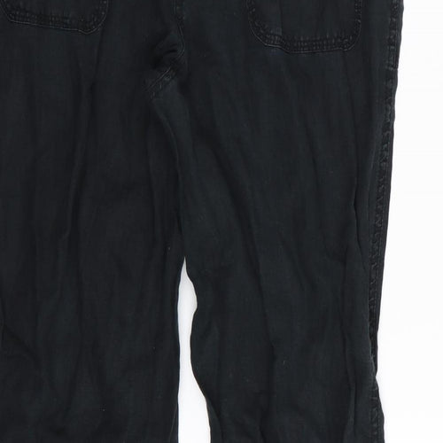 Primark Womens Black   Trousers  Size 14 L28 in