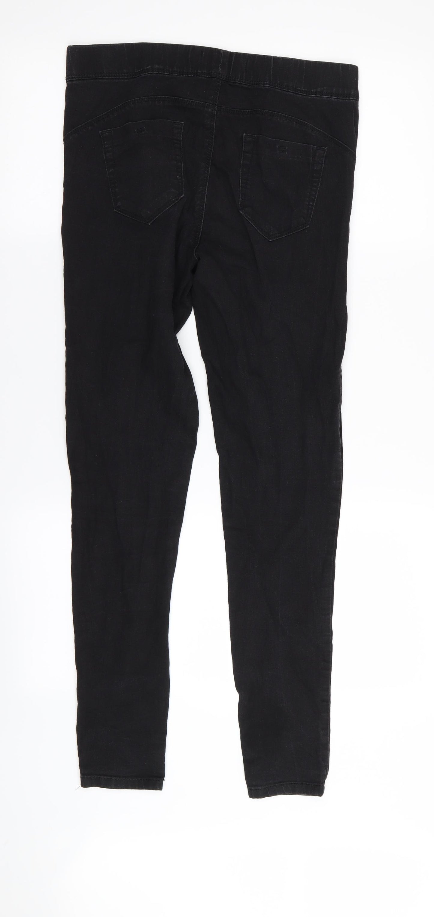 denim and co Womens Black   Jegging Leggings Size 12 L29 in