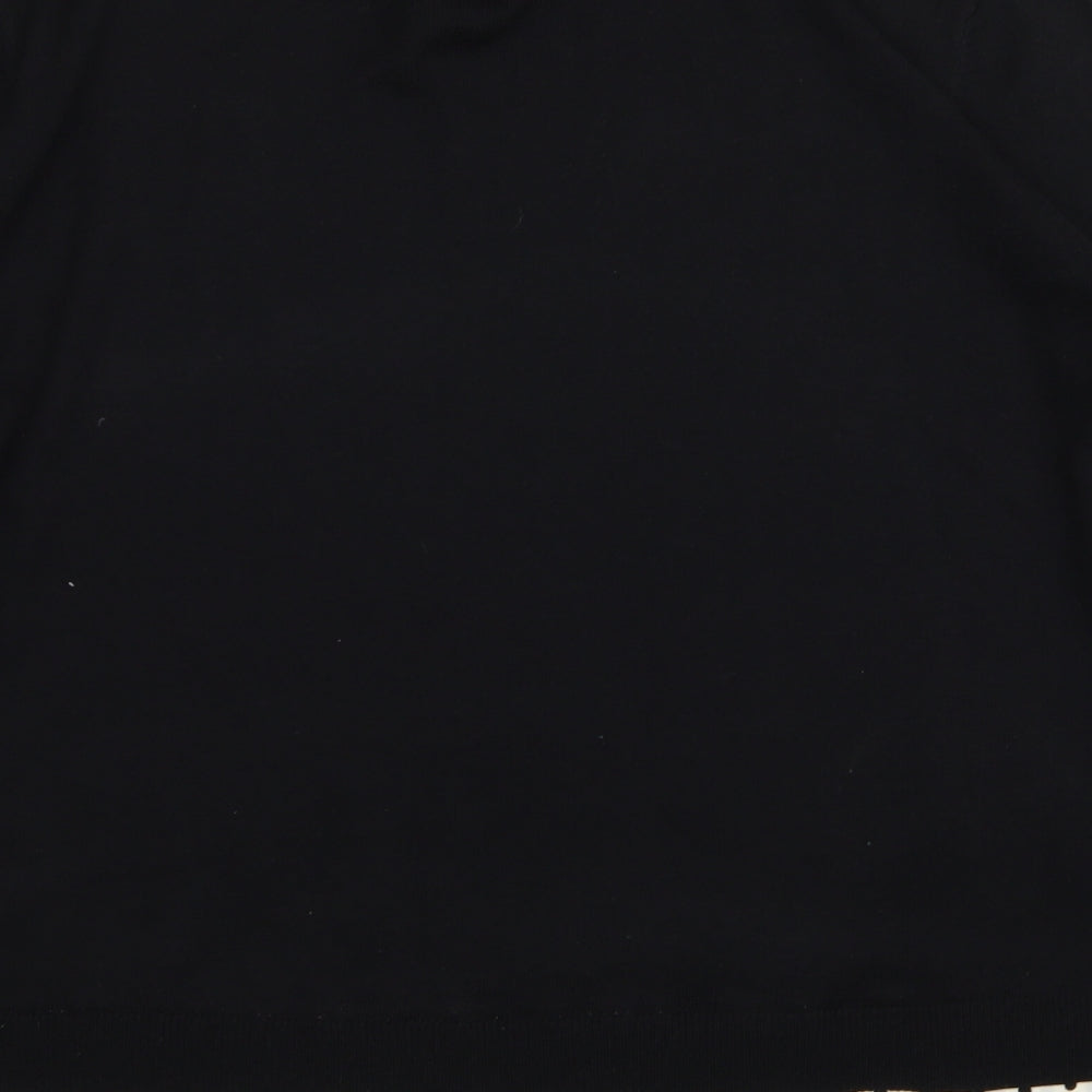 M&Co Womens Black Polka Dot  Pullover Jumper Size 18  - shirt/jumper