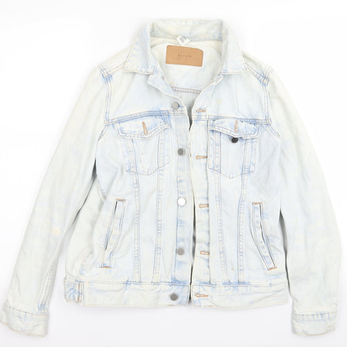 Denim Womens Black   Jacket  Size 8