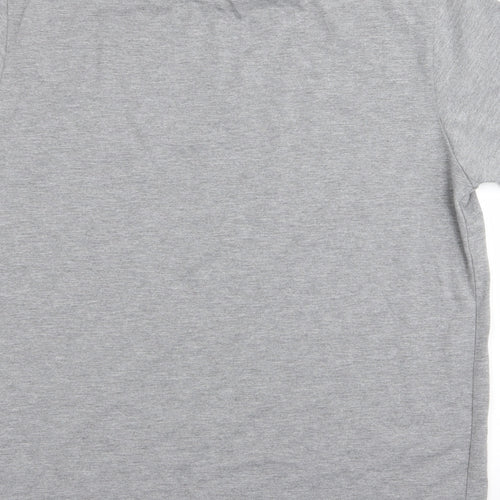Closure London Mens Grey    T-Shirt Size L