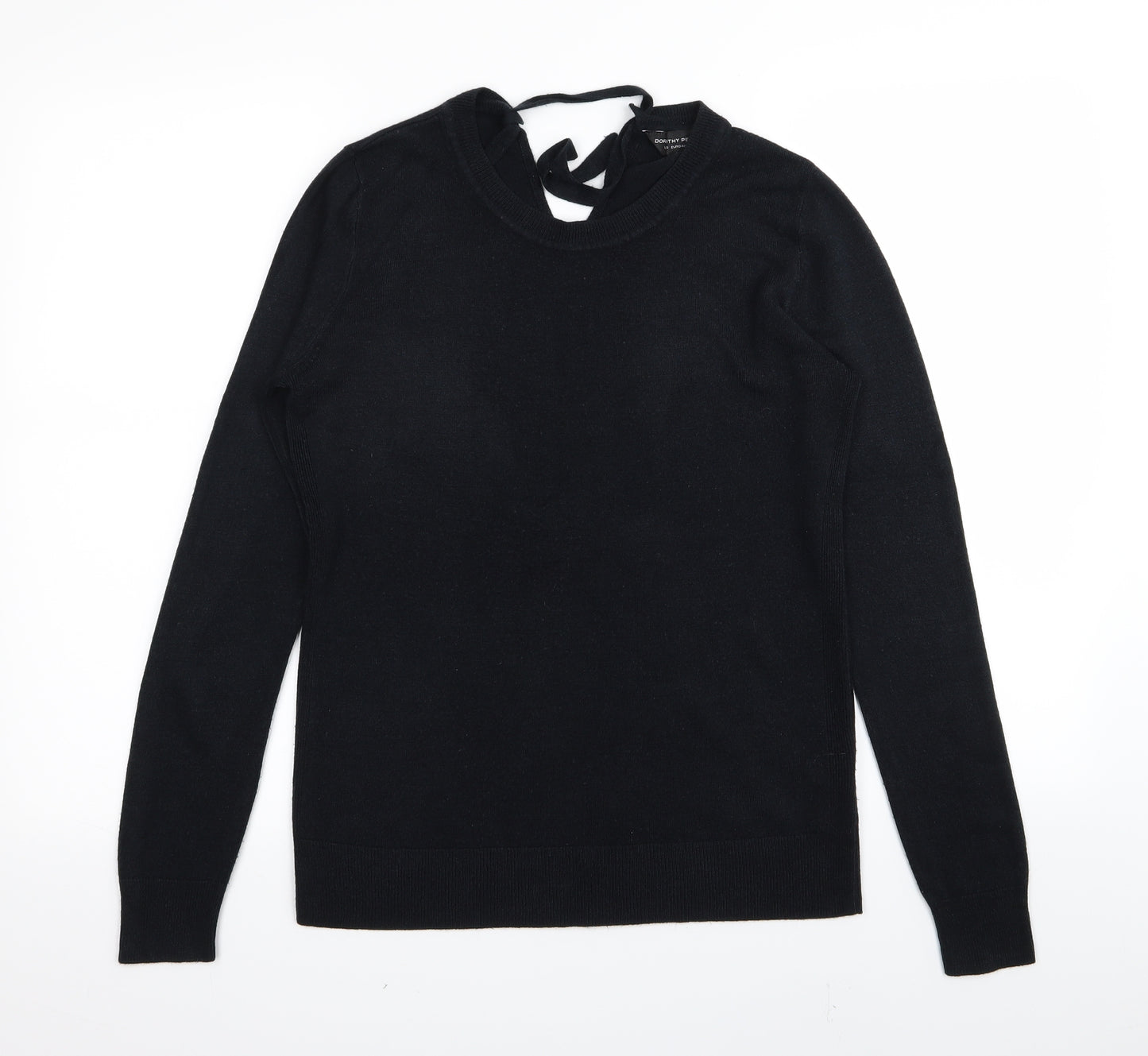 Dorothy Perkins Womens Black   Basic T-Shirt Size 12