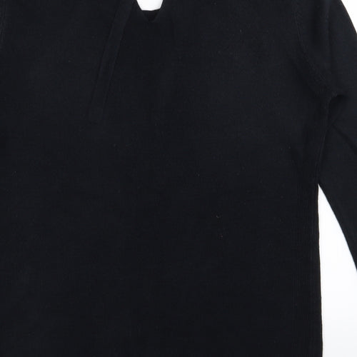 Dorothy Perkins Womens Black   Basic T-Shirt Size 12
