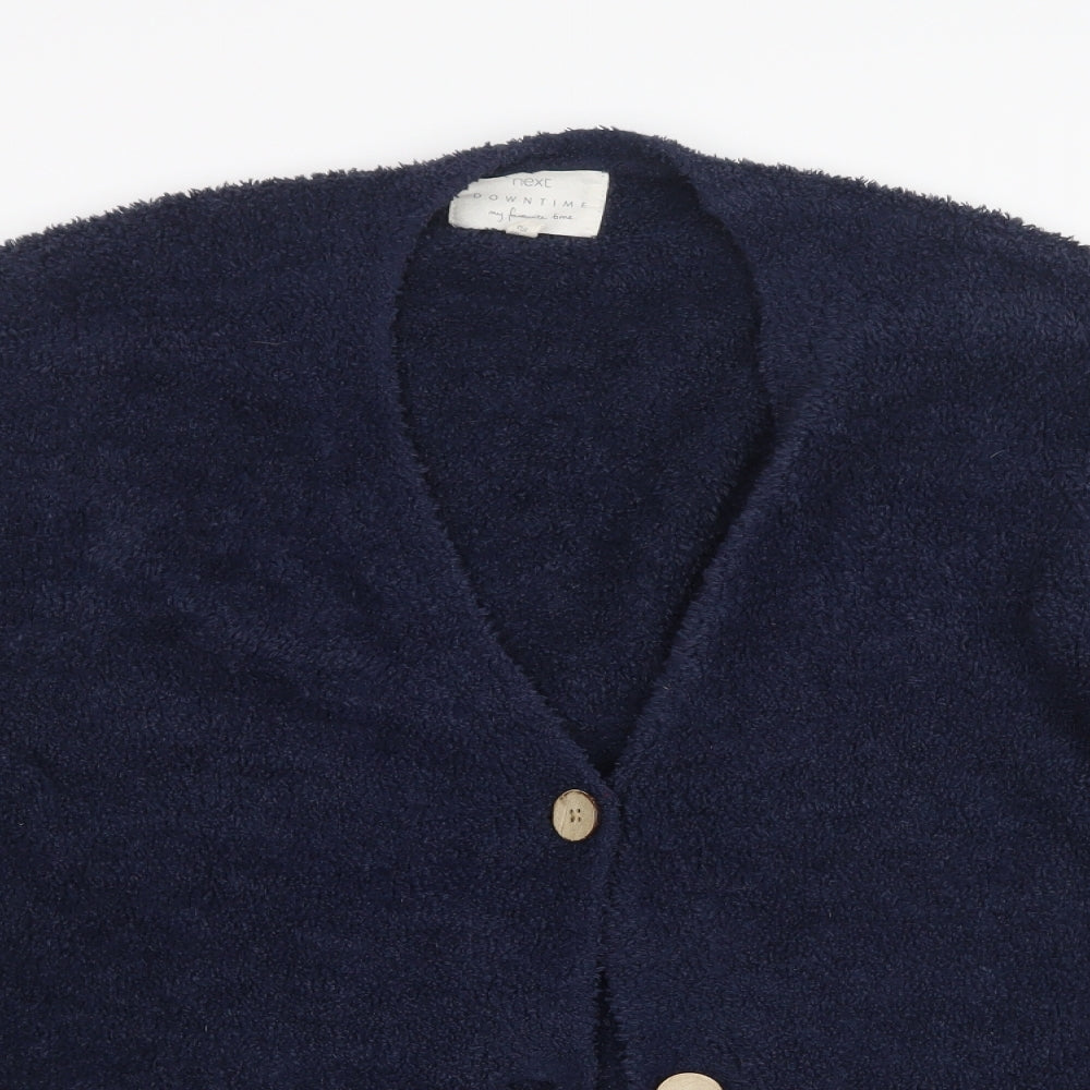 NEXT Womens Blue  Knit Cardigan Jumper Size 12