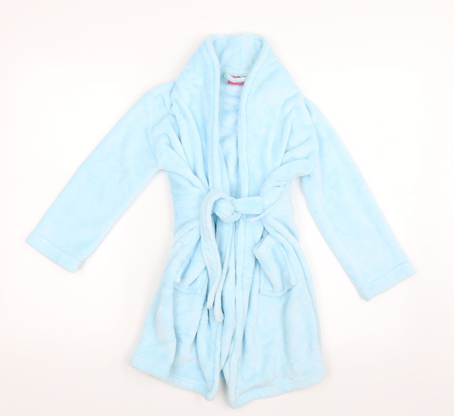 Girls Girls Blue Geometric  Top Gown Size 5-6 Years