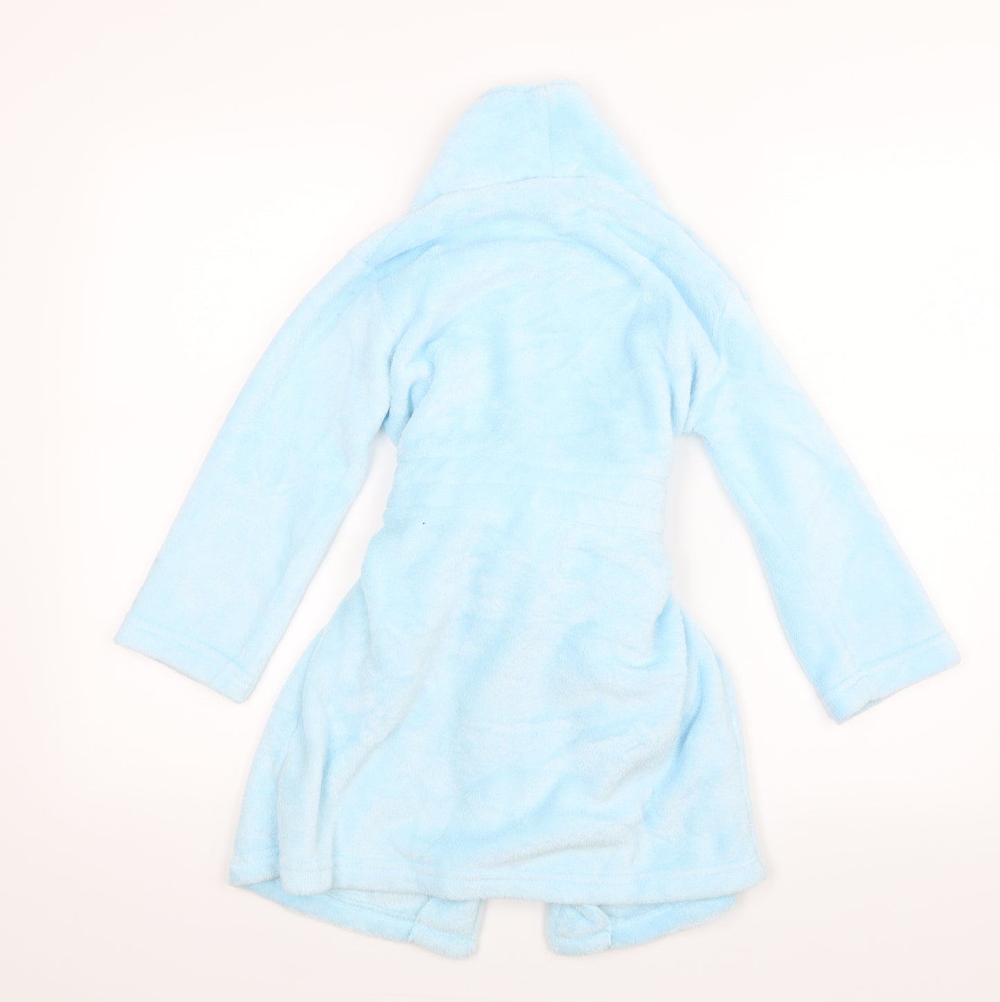 Girls Girls Blue Geometric  Top Gown Size 5-6 Years