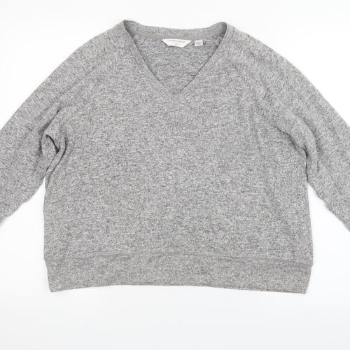 Accessorize Womens Grey   Pullover Jumper Size 12