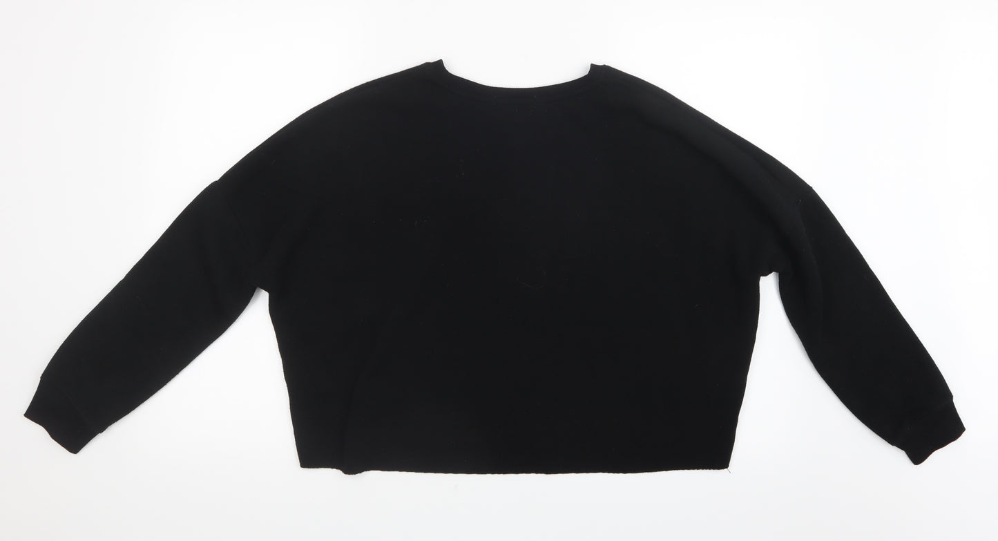 Primark Womens Black   Pullover Jumper Size 10