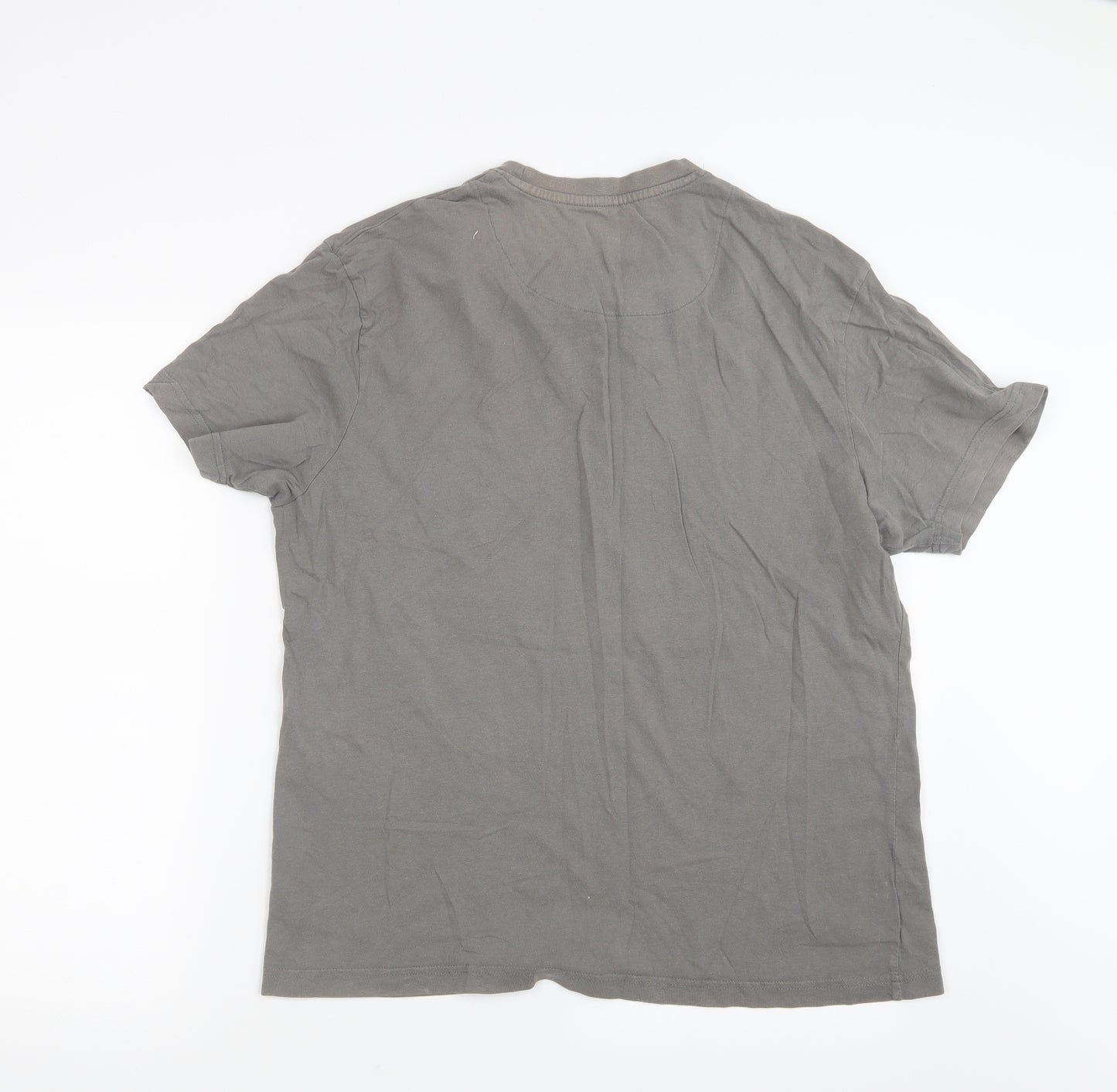 F&F Mens Grey    T-Shirt Size L