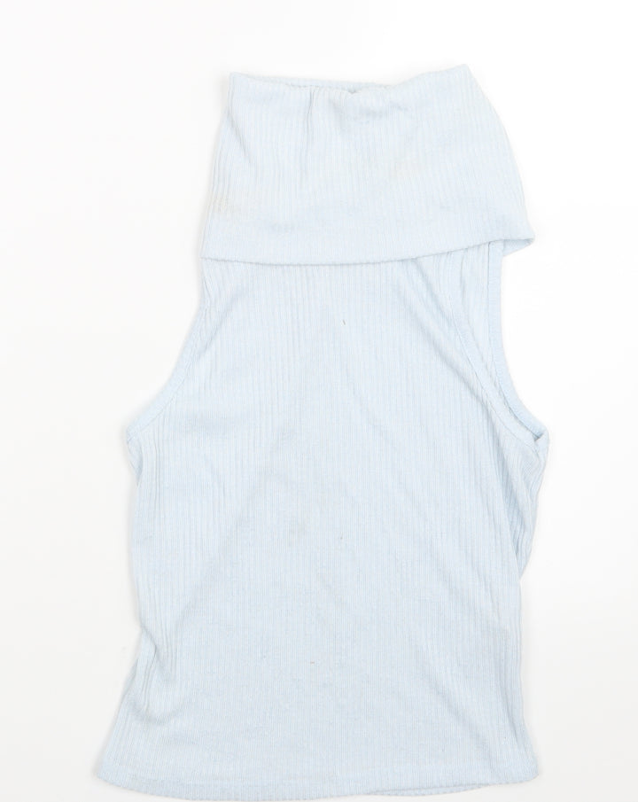 River Island Womens Blue   Basic T-Shirt Size 14