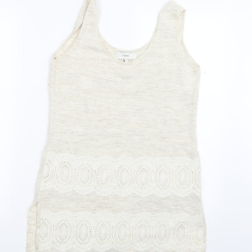 NEXT Womens Beige   Basic Tank Size 8