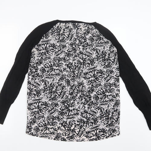 Oasis Womens Black   Basic T-Shirt Size S