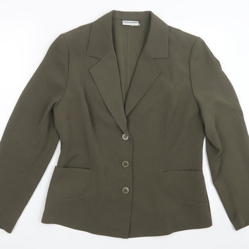Sommermann Womens Green   Jacket  Size 14