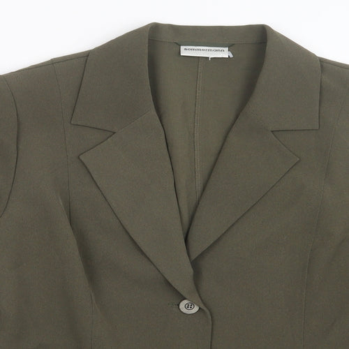 Sommermann Womens Green   Jacket  Size 14