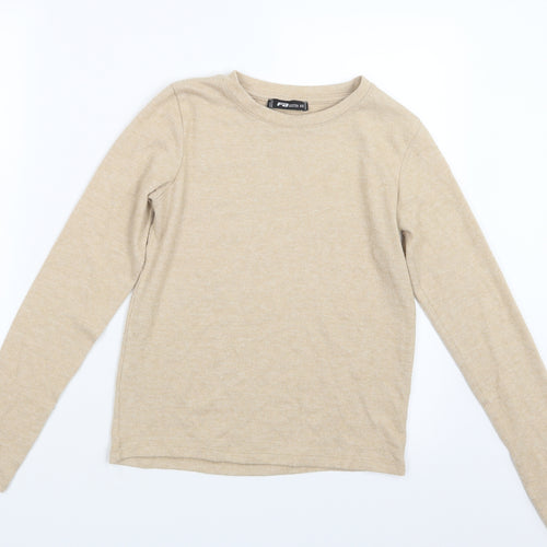 FB Sister Womens Beige   Pullover Jumper Size XS