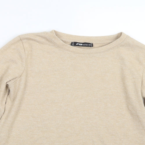 FB Sister Womens Beige   Pullover Jumper Size XS