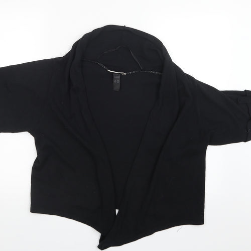George Womens Black  Knit Cardigan Jumper Size 12