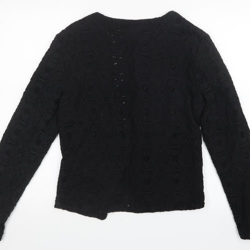 One Two Womens Black   Jacket  Size 14