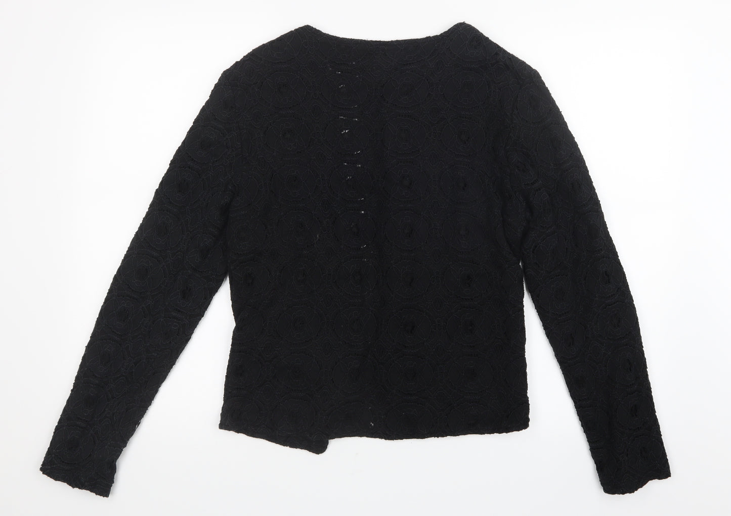 One Two Womens Black   Jacket  Size 14