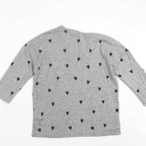 TU Womens Grey   Pullover Jumper Size 10